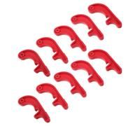 Beaupretty 10 Pièces Verrouillage Sorties en Communauté Facile à Installer pour Léger en Plastique Rouge Fauteuil Roulant Utilisation Extérieure