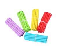Beaupretty 100 Bâtonnets de Comptage en Bois Colorés, Éducatif de Mathématiques pour Garçon et Filles Dès 2 Ans, Tiges à Compter pour Apprentissage Préscolaire, Stimulation Logique