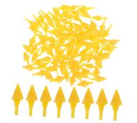 Beaupretty 100 pièces Beaks for Plush Toys Plastic Chicken and Bird Mouth Accessories for DIY Crafting Safe and Realistic Mouths Handmade Stuffed Animals Puppets