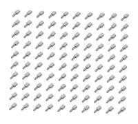 Beaupretty 100 pièces Entretoises Hexagonales Cuivre Vis à Tête Cylindrique Simple pour Carte PCB Colonne Filetée Nickelée - Isolateurs Femelles Résistants Corrosion pour Équipements