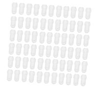 Beaupretty 100 Pièces Manchons de Protection Transparente pour Aiguille Oreille Accessoires Hypoallergéniques pour Piercings et Boucles Oreilles Sécurisés