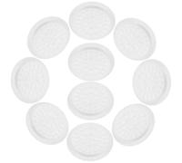 Beaupretty 100 Pièces Plateau Porte-colle Cils PVC Sans Base Supports Adhésifs Fleuris Usage Unique Organisateur Collage Extensions de Cils Léger et Stable pour Artistes Lash