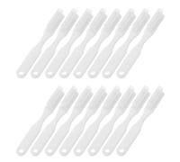 Beaupretty 100 Pièces Toothbrush For Jail Short Handle Soft Bristle Manual Brush With Ergonomic Thumbprint Grip Institutional Oral Care For Correctional Facilities And Travel