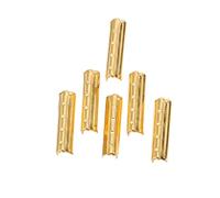 Beaupretty 100Pcs Embouts Métalliques pour Lacets en Cuivre Réparation DIY Lisses et Sûrs Accessoires de Chaussures Couleurs Variées pour Lacets de Sport et Casual