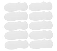 Beaupretty 100pièces Carton Blanc Pour Chaussettes Courtes Formes Organisation De Chaussettes Inserts De Cartes Pour Boutique