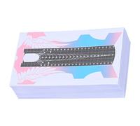 Beaupretty 100pièces Chablons De Manucure Papier Pour Extensions Accessoires De Nail Art Outils De Nail Art