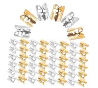 Beaupretty 100pièces Lot De Accessoires Pour Cheveux Breloques Pour Tresses Bijoux Pour Dreadlocks Manchettes Pour Cheveux Décorations Pour Tresses