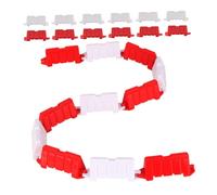 Beaupretty 100pièces Lot de Barrières Et Panneaux De Route Miniatures pour Piste De Course Rc Drift Simulation De Sécurité Routière pour Garçon Fille