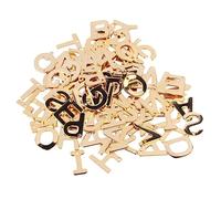 Beaupretty 100pièces Pendentifs Diy Inoxydable Lettres Pour Créations De Bijoux Et Décorations Artisanales