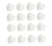 Beaupretty 100pièces Présentoir De Couleurs Ongles Nuancier De Vernis à Ongles Perles De Présentation Verre Transparent Outil De Manucure Lot