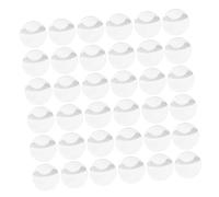 Beaupretty 100pièces Protection Transparente Pour Badge Rond Étui De Protection Porte-badge Pour Pin Anime Support Transparent