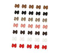 Beaupretty 105pièces Accessoires De Manucure Décorations Avec Nœuds Tulle Ornements Pour Nail Art Pour Et Embellissement Des