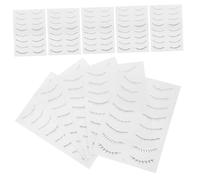 Beaupretty 10feuilles Lot De Autocollants Tatouages Cils Pour Bas Des Cils Maquillage Yeux Femmes Shopping Fêtes Mariage