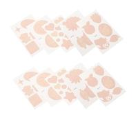 Beaupretty 10feuilles Tatouages Éphémères Pour Visage Tatouages Ange Temporaires De Fleurs Décorations Pour Spa Et Fête