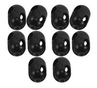 Beaupretty 10pièces Accessoires Escalade avec Connecteurs pour Filet Boucles Multifonctionnelles et Pinces-Cordes Robustes pour Entraînement et Structures de Jeux Extérieures