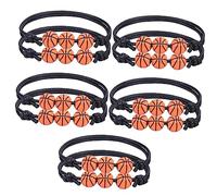 Beaupretty 10pièces Bracelet Décoratif à Billes Pour Poignet Bracelet De Sport Et Résistant Chic Et Compact Pour Fans Événements