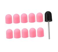 Beaupretty 10pièces Capsules De Ponçage Pour Ongles Ensemble De Sables Colorés Avec Tête Polisseuse Pour Manucure Et Pédicure Compatible Avec Machines Électriques