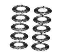 Beaupretty 10pièces Peigne Élastique Pour Cheveux Bandeau Flexible Extensible Lot De Ajustement Convient à Différents Types De Cheveux
