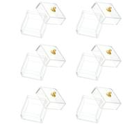 Beaupretty 12 Boîtes à Bonbons Miniatures Accessoires Décoratifs pour Jouets et DIY Rangement Compact pour Figurines