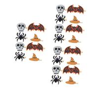 Beaupretty 12 Paires pinces à cheveux d'halloween barrette halloween deguisement halloween araignée épingle à cheveux d'halloween pinces crocodiles pour les cheveux barrettes à cheveux
