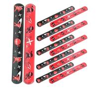 Beaupretty 12 Pcs Bracelets à Claquer Thème Ninja Présents De Fête Pour Garçon Et Filles Garçons Filles Jouets Créatifs Et Décoratifs Pour Anniversaire Et Activités