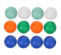 Beaupretty 12 pièces Balles de Golf PU Stress Garçon Fille Jouets de Détente Souples et Portables pour Stress et Activités Couleurs Aléatoires Couleur Aléatoire Couleur Aléatoire