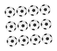 Beaupretty 12 pièces Balles de Rechange pour Table de Foosball de Mini Balles de Soccer Abs pour Jeux de Bureau Activités et Décorations