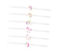 Beaupretty 12 pièces Bracelet Lumineux Licorne pour Garçon Fille Bracelet Flashing pour Fête et Activités