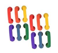 Beaupretty 12 Pièces écouteur téléphone portable pour tout-petit murmurer en un téléphone modèle de téléphone pour enfants de téléphone chuchoté téléphone
