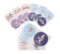 Beaupretty 12 pièces Monthly Milestone Stickers Adorable Belly Stickers For Newborn Photo Decoration Reusable And Gentle Clothes Creative Keepsake For Growth
