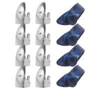 Beaupretty 12 pièces Plectres de Guitare Celluloïd de Plectres pour Guitare Électrique Comprenant Bleus et Argentés avec Outils Musique pour Instruments à Cordes