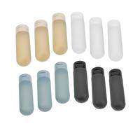 Beaupretty 12 Pièces Set de Flacons de Voyage Rechargeables pour Soins Peau Tubes Souples Étanches pour Crèmes et Shampooings Ensemble Pratique pour Hommes Déplacement