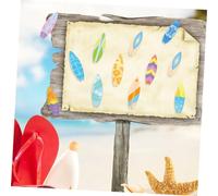 Beaupretty 120 Pièces Autocollants Surfboard Hawaïens Décorations pour Fête Planches de Surf Stickers Muraux Résistants et Colorés pour Classe et Anniversaire