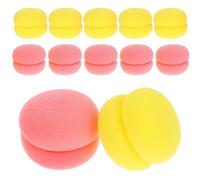 Beaupretty 12pièces Bigoudis Mousse Ronds Outils De Coiffure Pour Cheveux Courts Boucles Sans Chaleur Adaptés Aux Femmes Et Filles