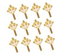 Beaupretty 12pièces Épingles à Revers Forme De Croix Et Lot De Alliage Émaillé Pour Sacs Vêtements Chapeaux Accessoires Symboliques De Paix Et Foi