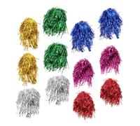 Beaupretty 12pièces Perruques Brillantes Tinsel Pour Fêtes Déguisements Et Décorations De Mariage Look Naturel Et Vibrant Pour Célébrations Et Événements Festifs