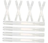 Beaupretty 12pièces Stylo à Huile Pour Ongles Rechargeable Tube Vide Pour Gloss Embout Pinceau Flacon Transparent Imperméable