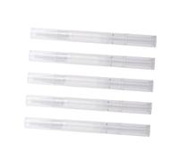 Beaupretty 12pièces Tubes Liquides Vides Transparents Avec Pinceaux Applicateurs Pour Vernis à Huile De Cuticule Gloss à Lèvres Chaque Pratique Pour Voyage Et