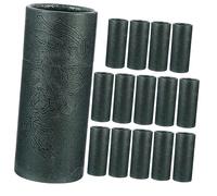 Beaupretty 15 pièces Boîte Carton Kraft pour Bouteilles Huile Essentielle et Thé Récipients Cylindriques et Réutilisables pour Rangement et