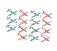 Beaupretty 15 pièces Lot de Avions Planeurs Mousse Main Jouets Extérieur pour Garçons et Filles Développement de Habileté Observation Divertissement sans Piles Couleur Couleur Aléatoire