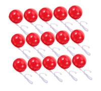Beaupretty 15 Pièces Nez de Clown Lumineux Rouge Accessoire de Déguisement Glow In The Dark et Confortable Pour Halloween Carnaval et Spectacles