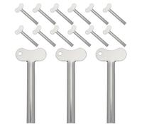 Beaupretty 15 Pièces Presse Tube Dentifrice Acier Inoxydable Manuel Outil Pratique pour Tubes de Dentifrice Mains Peinture Compatible Standard