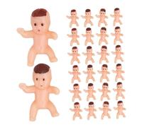 Beaupretty 150 Pièces Mini Shower Decorations Tiny Plastic Figurines for Party Favors and Ice Cube Games Portable Shower Supplies for Table and Cake Scatter Latin Color Set