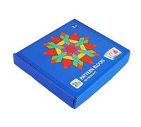 Beaupretty 155 pièces Puzzle Éducatif Créatif Jeu Géométrique pour Garçon Fille Apprentissage Précoce Développement Cognitif Coordination Œil Main Cadeau Garçon Fille