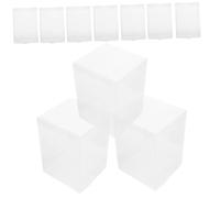 Beaupretty 15pièces Boîtes Transparentes Vides Pour Emballage Petites Boîtes à Friandises Coffret Cadeau Pour Pâtisseries Et Occasions Spéciales