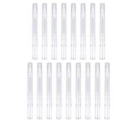 Beaupretty 15pièces Stylos Transparents Applicateurs Gloss Pour Ongles Accessoires Manucure Flacons Vides Pour Recharge Vernis