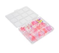 Beaupretty 1ensemble Charms Miniatures Pour Ongles Décorations Kawaii Forme De Cœur Et Étoiles Pour Manucure Diy Accessoires De Nail Art Ornements De Beauté Pour Ongles