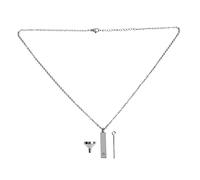 Beaupretty 1ensemble Collier Urne Inoxydable Pour Hommes Pendentif à Cendres à Ouvrir Avec Espace De Stockage Pour Cheveux Ou Cendres Animaux Et Êtres Chers