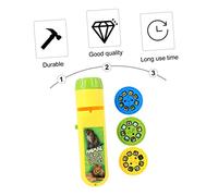 Beaupretty 1Ensemble Lampe de Poche Projecteur Interactif pour Garçon Fille Éducatif Animaux Luminaire pour Jeu et Apprentissage sans Pile