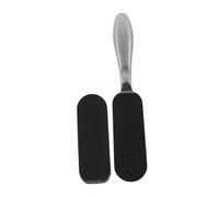 Beaupretty 1ensemble Râpe à Pied Inoxydable Double Face Avec Émery Pour Élimination Des Callosités Et Peaux Mortes Outil De Pédicure Pour Salon Et Usage Domestique